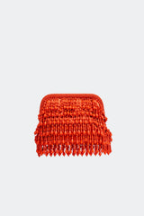Beaded Drop Clutch | Simon Miller Orange