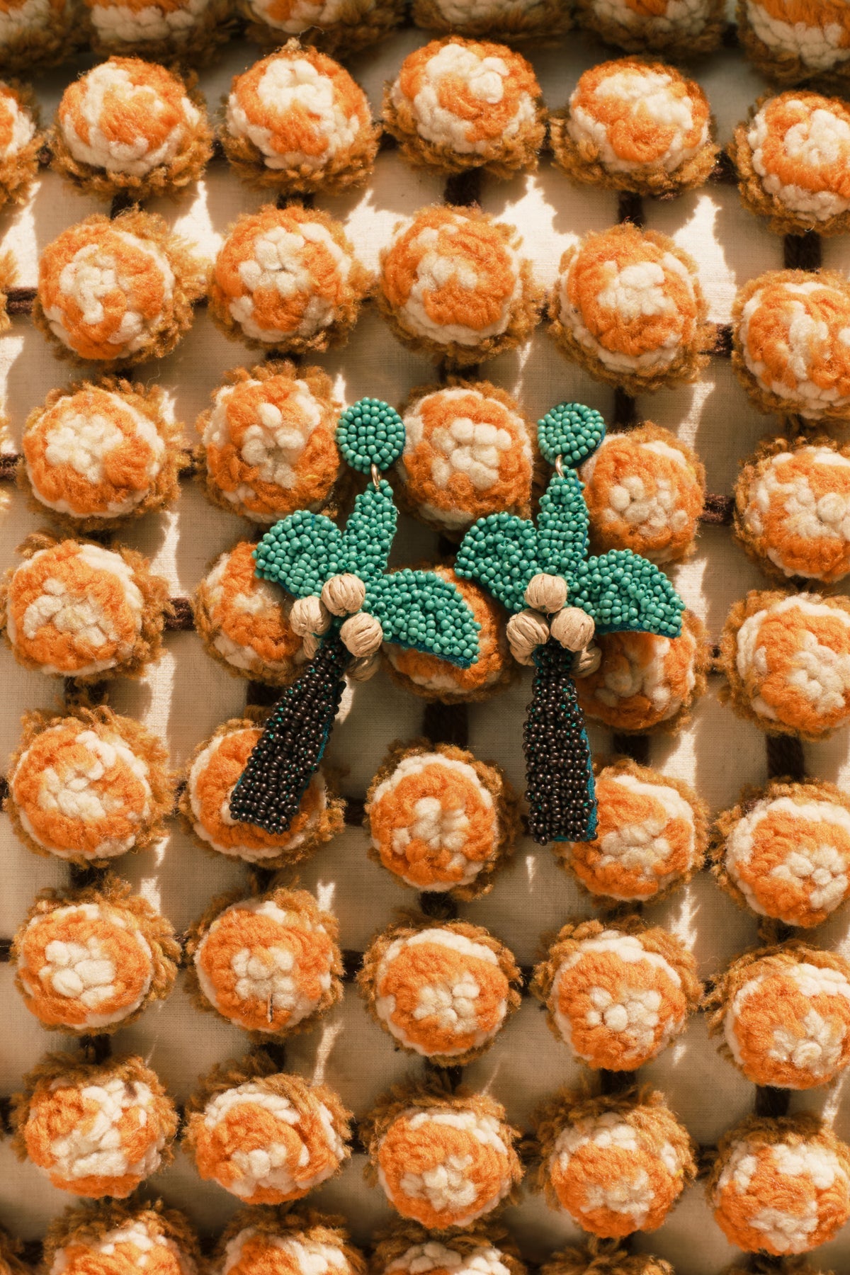 Palm Earring | Simon Miller Green Multi