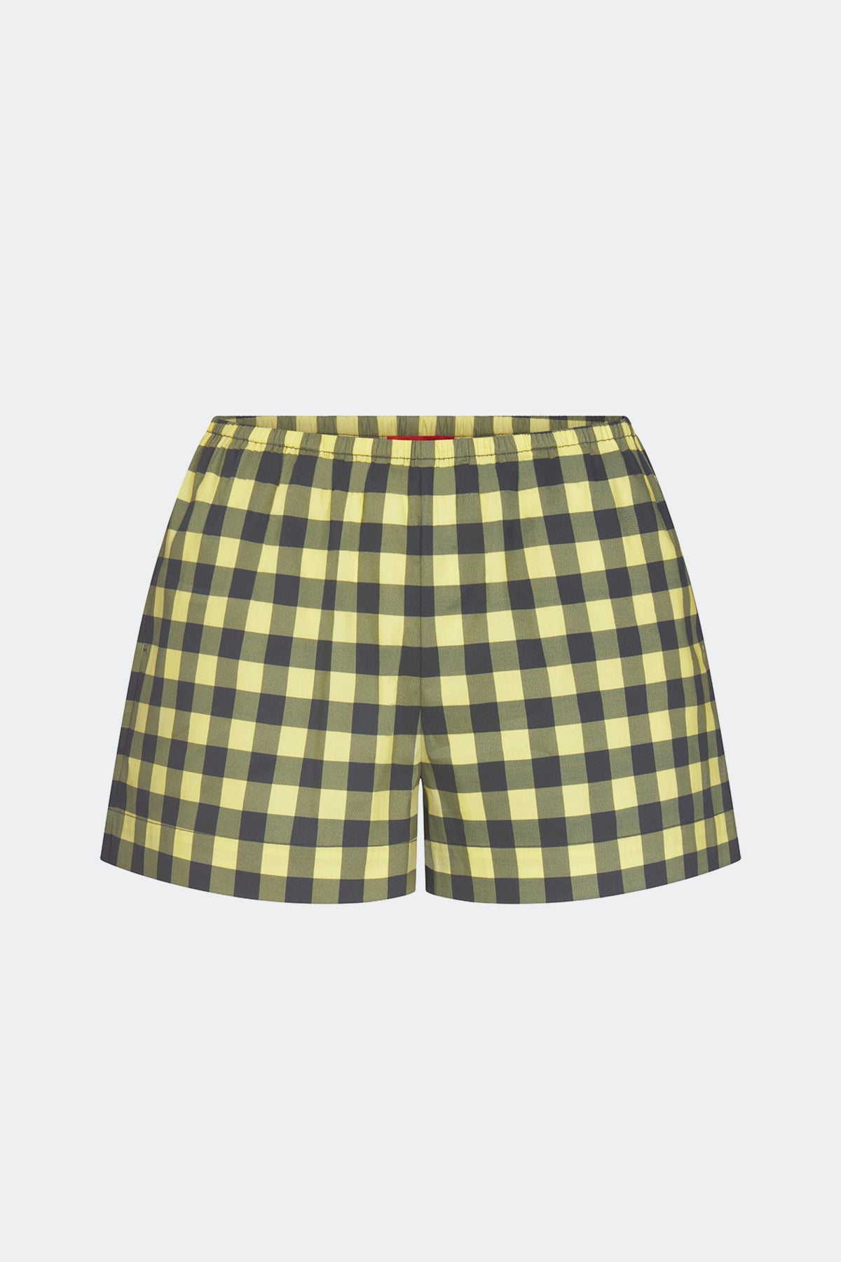 Syd Poplin Short | Simon Miller Peridot/Ebony Gingham