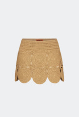 Beep Beep Mini Skirt | Simon Miller NATURAL