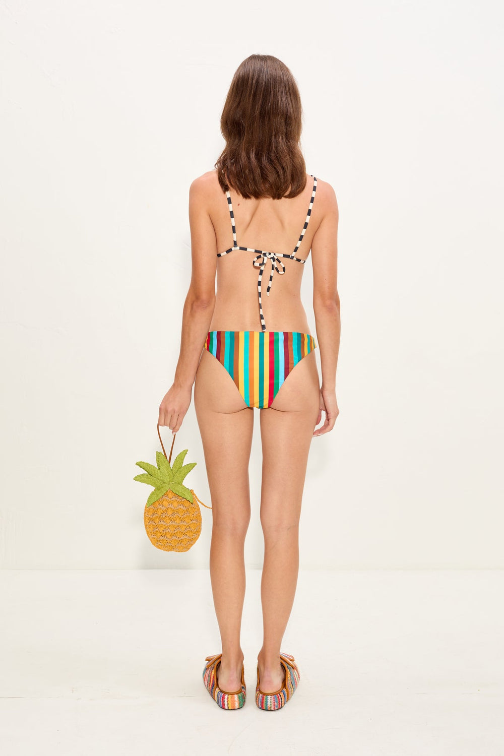 Bwai Bikini Top | Simon Miller Black/White Stripe