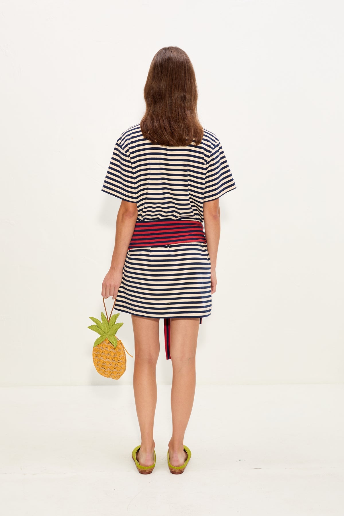 Lottie T-Shirt Dress | Simon Miller Navy Stripe Combo