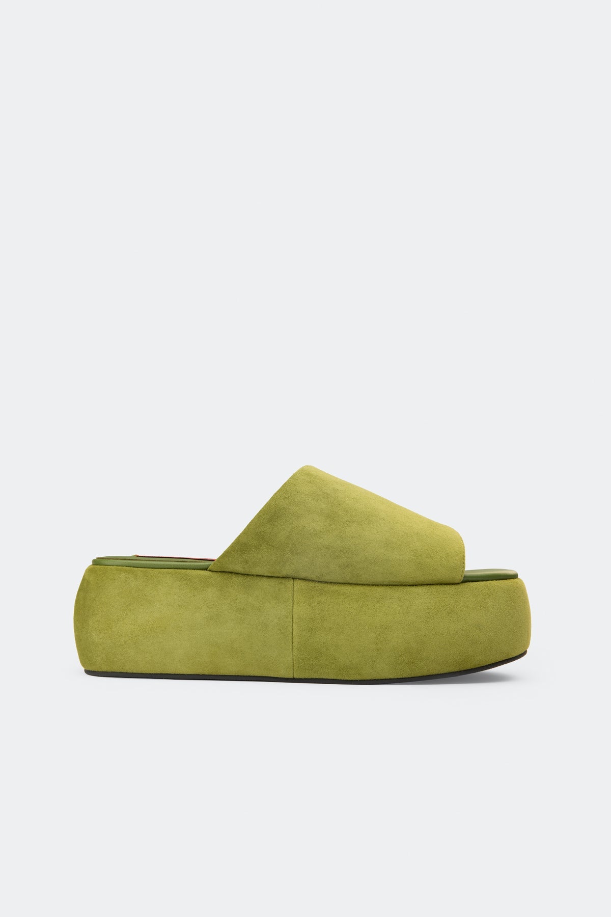 Suede Cloudy Platform | Simon Miller Moss Green