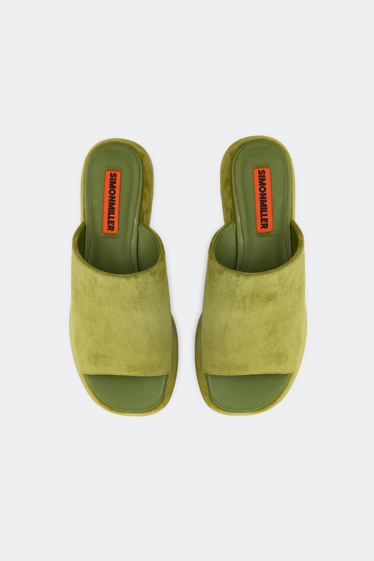 Suede Cloudy Platform | Simon Miller Moss Green