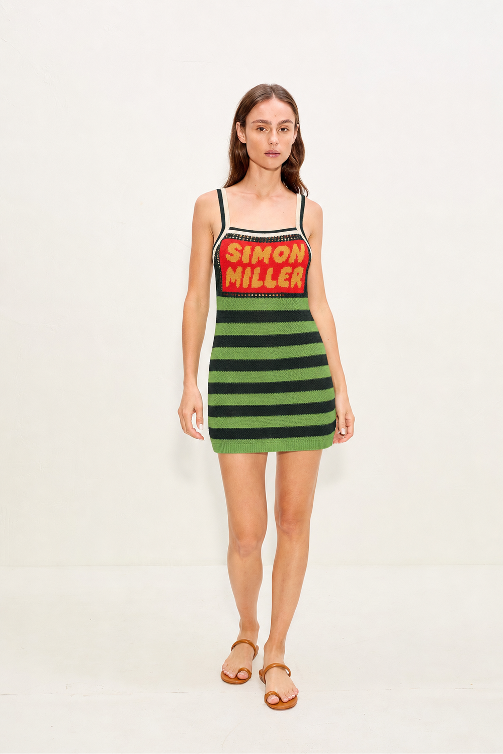 Dibby Crochet Mini Dress | Simon Miller Classic Dibby Graphic