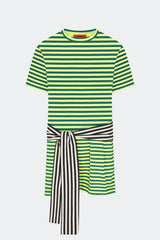 Lottie T-Shirt Dress | Simon Miller Lime Stripe Combo