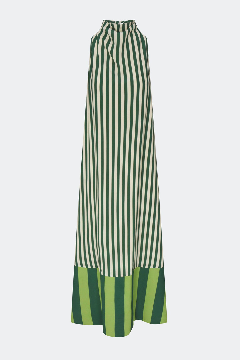 Mona Crepe Dress | Simon Miller Green Stripe Combo