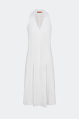 Nava Poplin Midi Dress | Simon Miller MACADAMIA