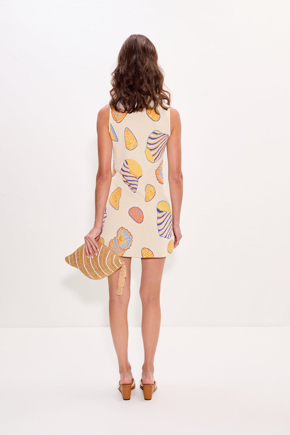 Axon Sleeveless Mini Dress | Simon Miller Vibrant Shell