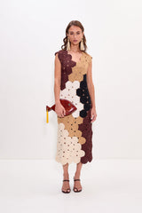 Muro Crochet Dress | Simon Miller Earth Tone Combo