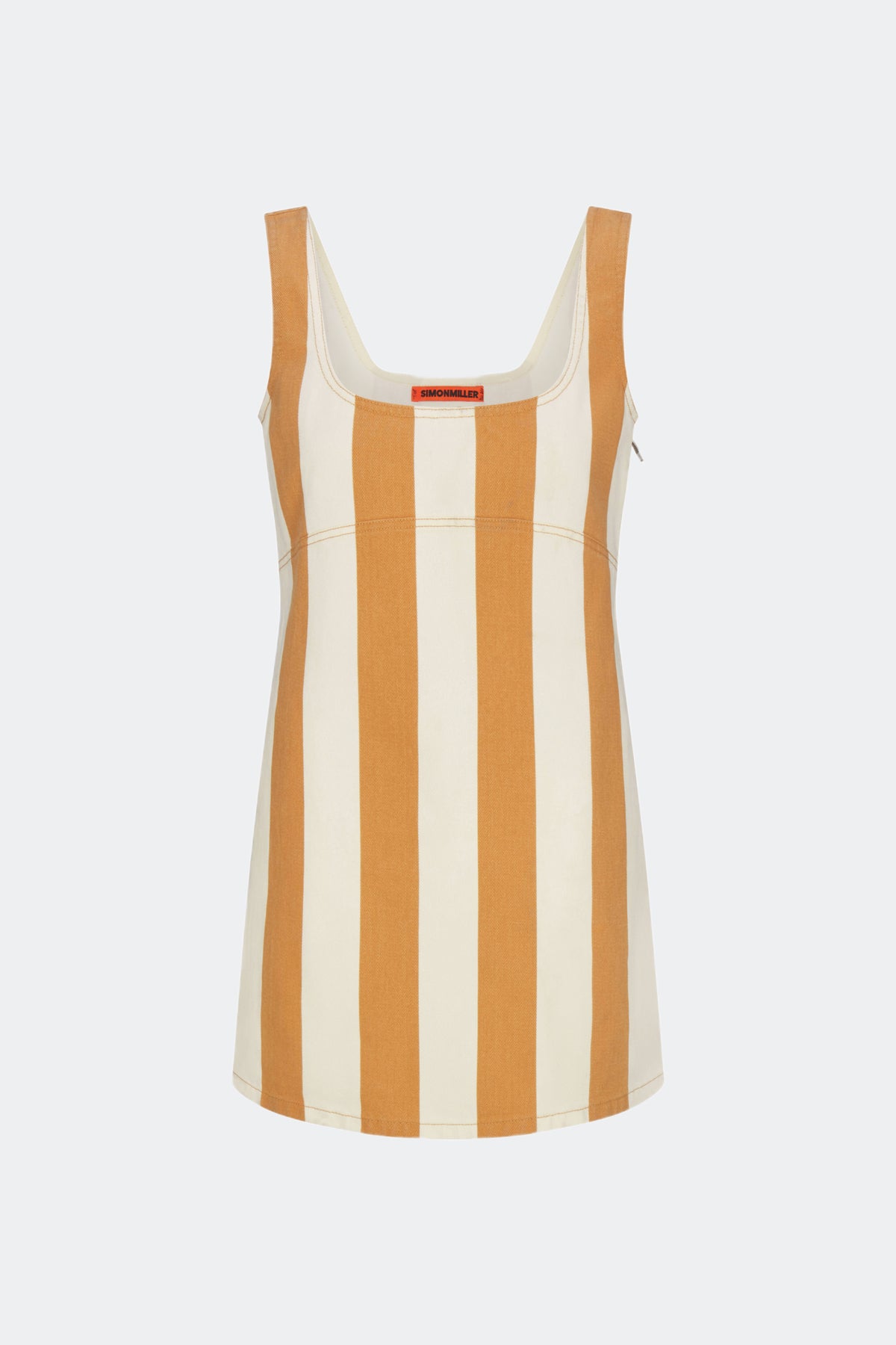 SIMONMILER Sahara Striped Denim Dress | Simon Miller TAN STRIPE