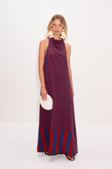 Mona Crepe Dress | Simon Miller Navy/Henna