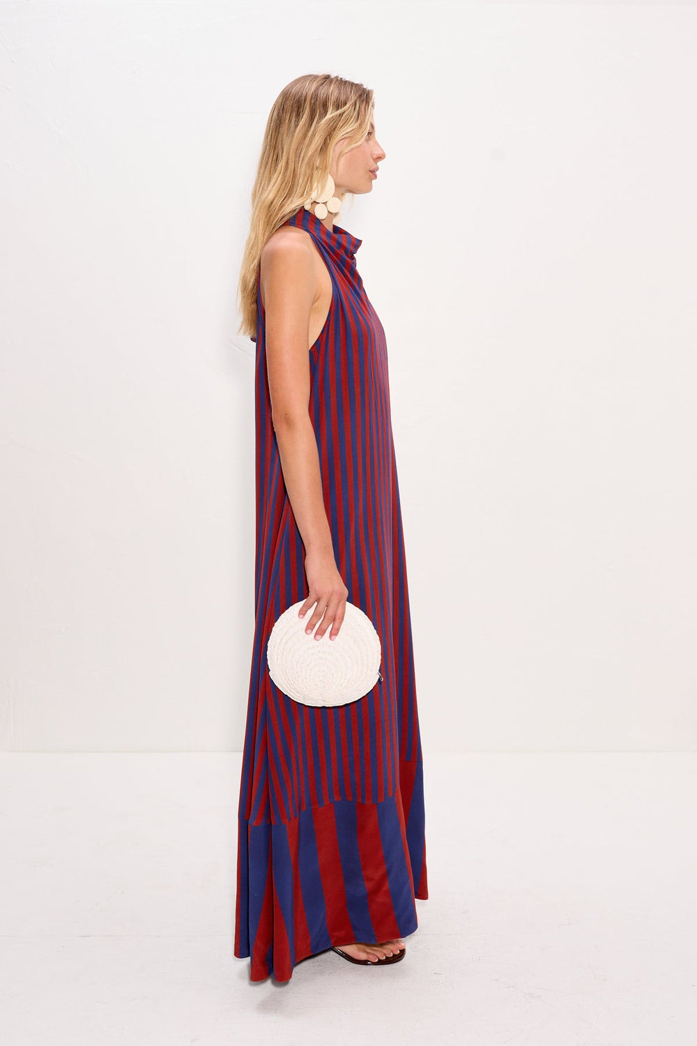 Mona Crepe Dress | Simon Miller Navy/Henna