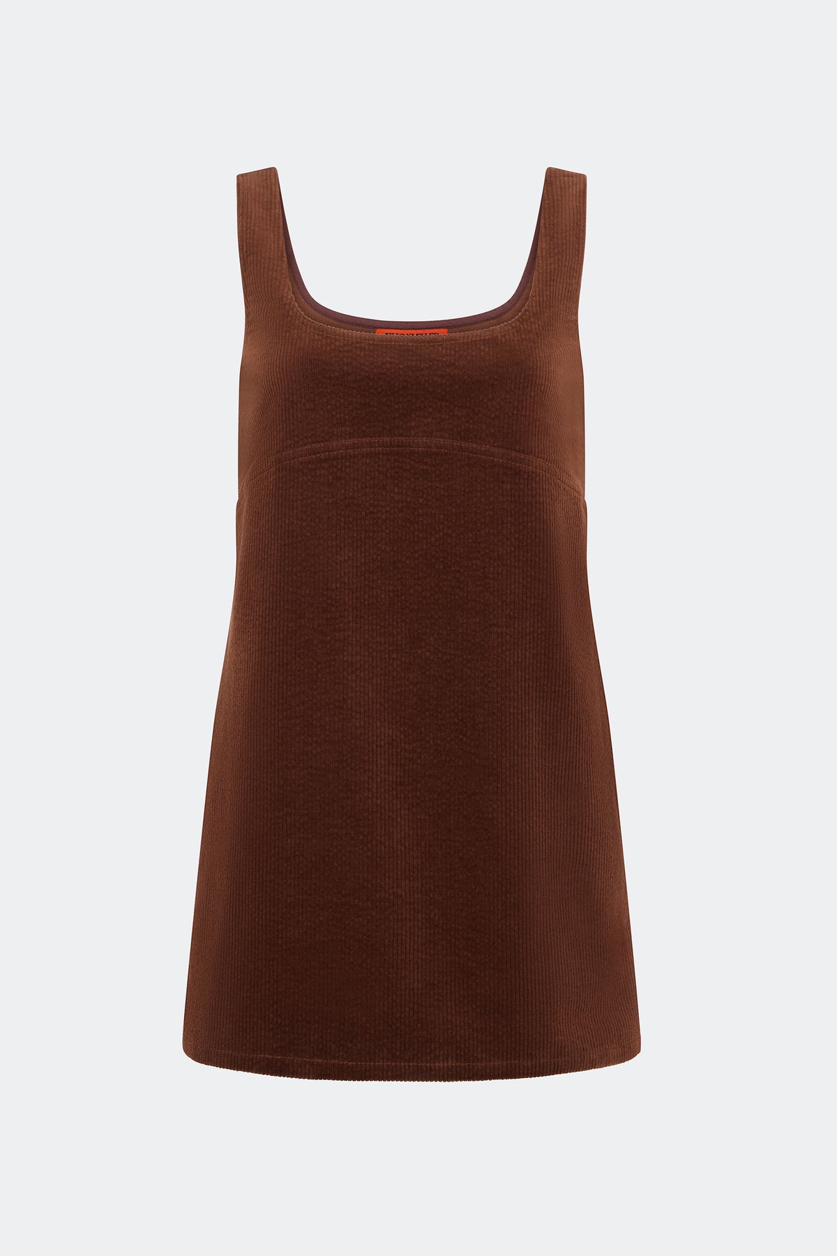 Sahara Corduroy Mini Dress | Simon Miller CHOCO BROWN