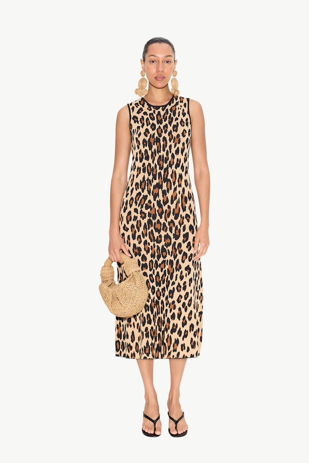 Simon Miller Knits By Axon Sleeveless Dress | Simon Miller CHEETAH