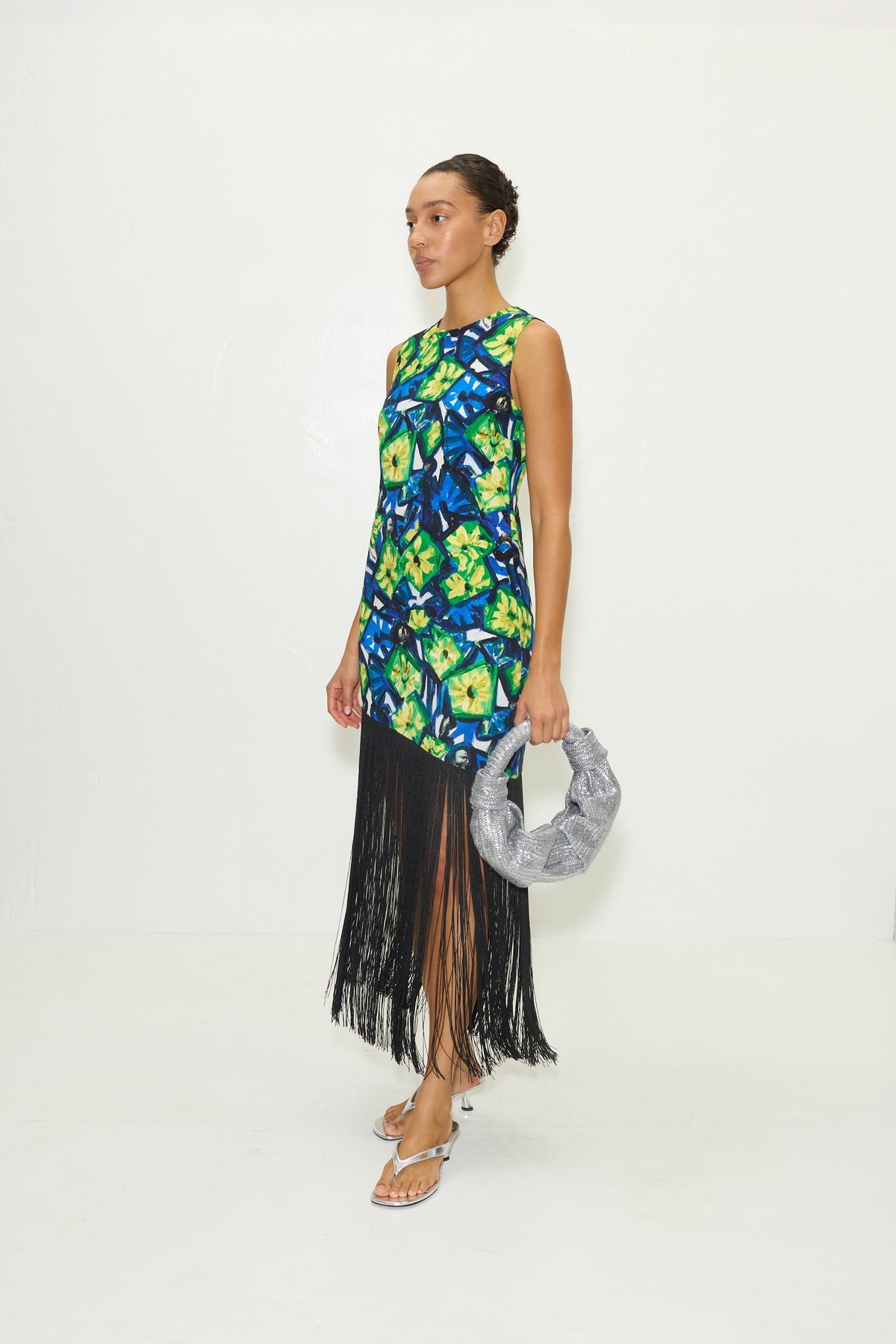 Casablanca Fringe Dress | Simon Miller Abstract Floral