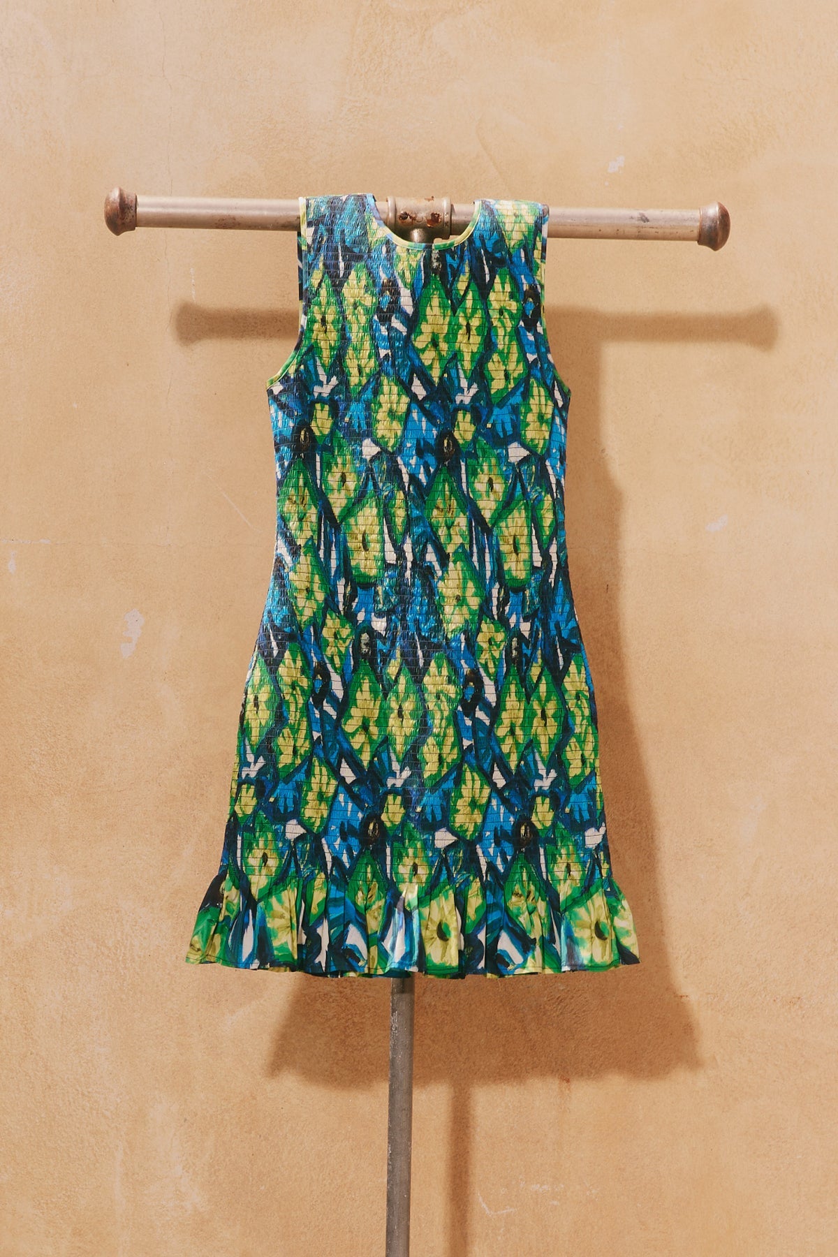 Belle Smocked Mini Dress | Simon Miller Abstract Floral