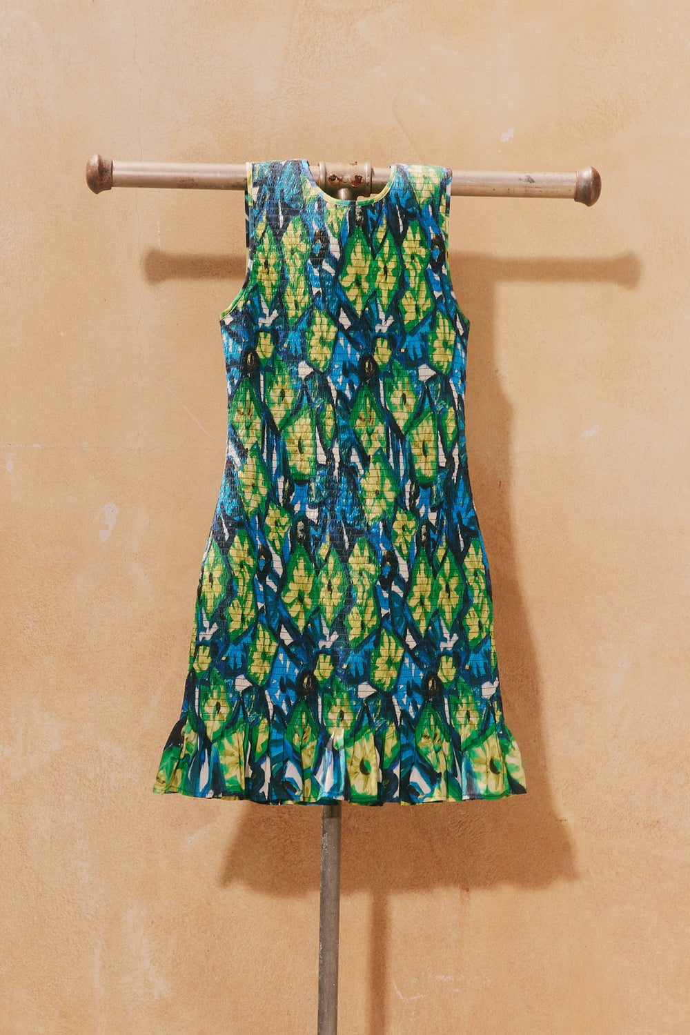 Belle Smocked Mini Dress | Simon Miller Abstract Floral