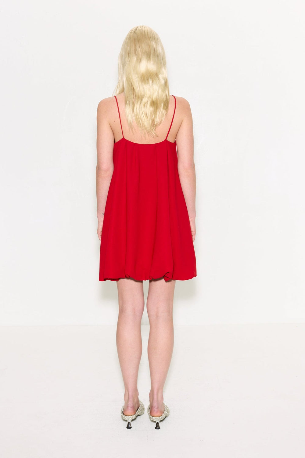Cleo Crepe Mini Dress | Simon Miller LUCKY RED