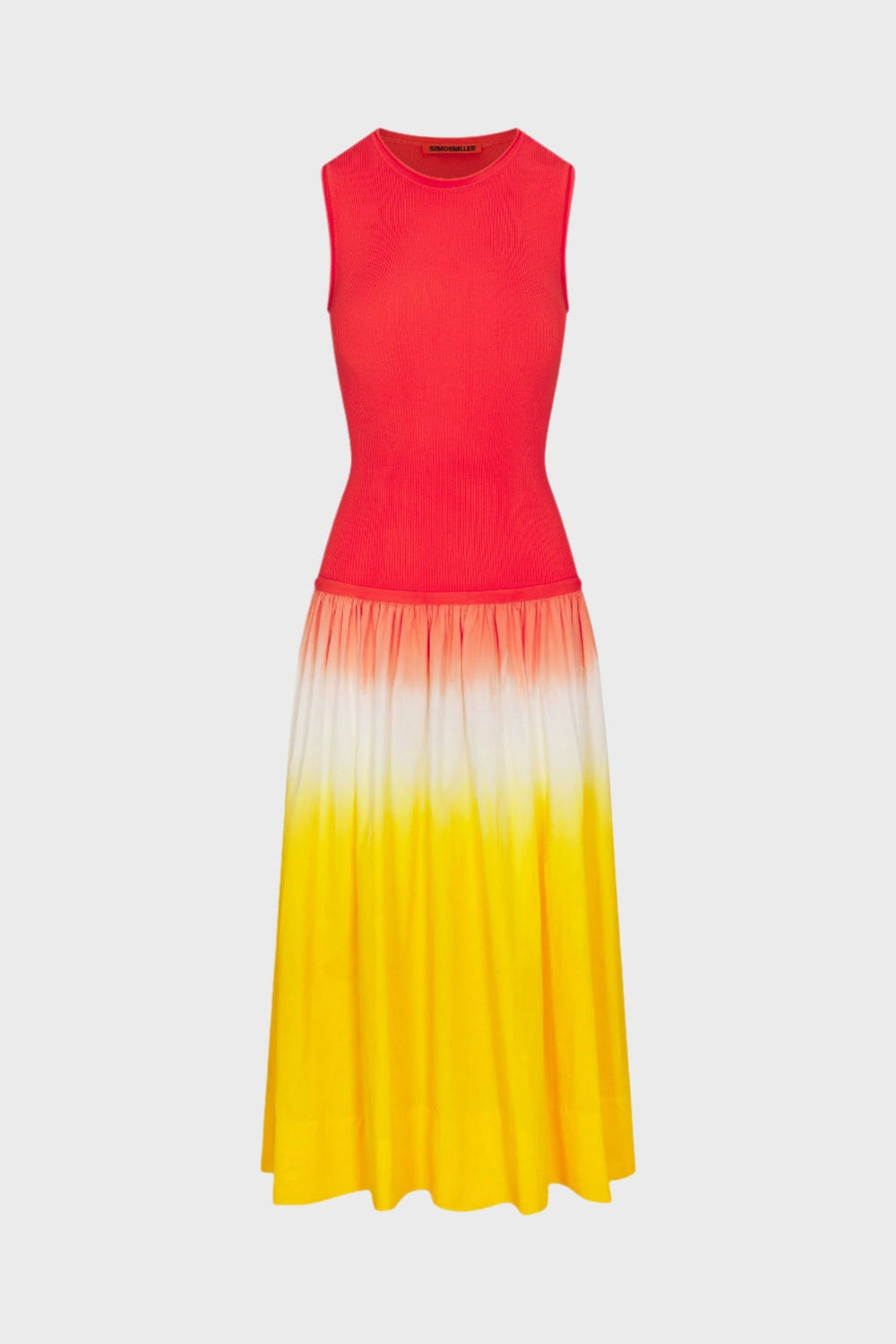 Novo Knit Combo Dress | Simon Miller Sunset Dip Dye