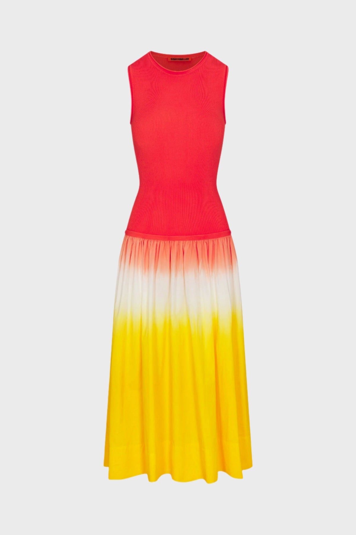 Novo Knit Combo Dress | Simon Miller Sunset Dip Dye