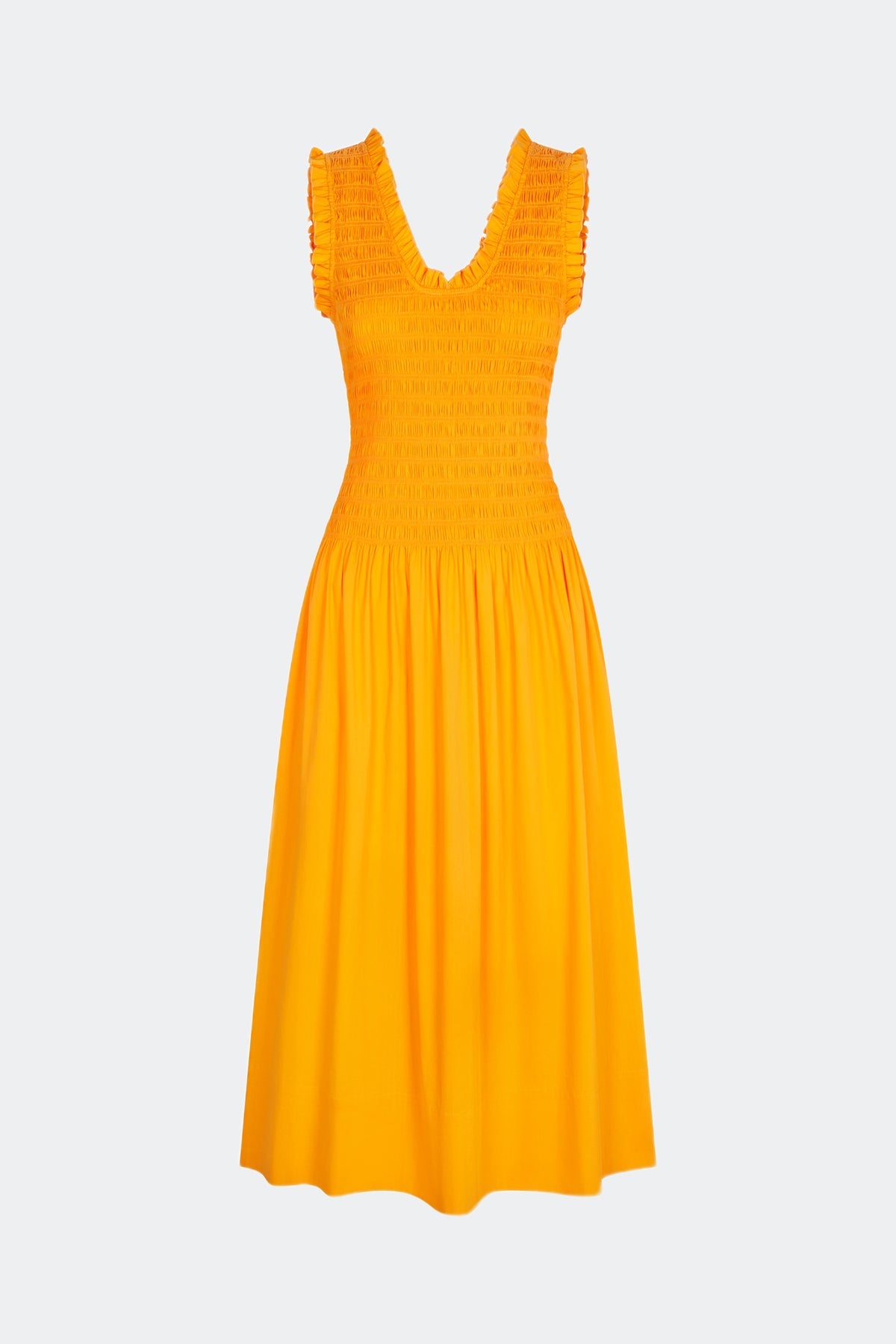 Zini Poplin Dress | Simon Miller Sherbet Orange