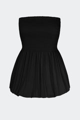 Belle Smocked Dress | Simon Miller BLACK