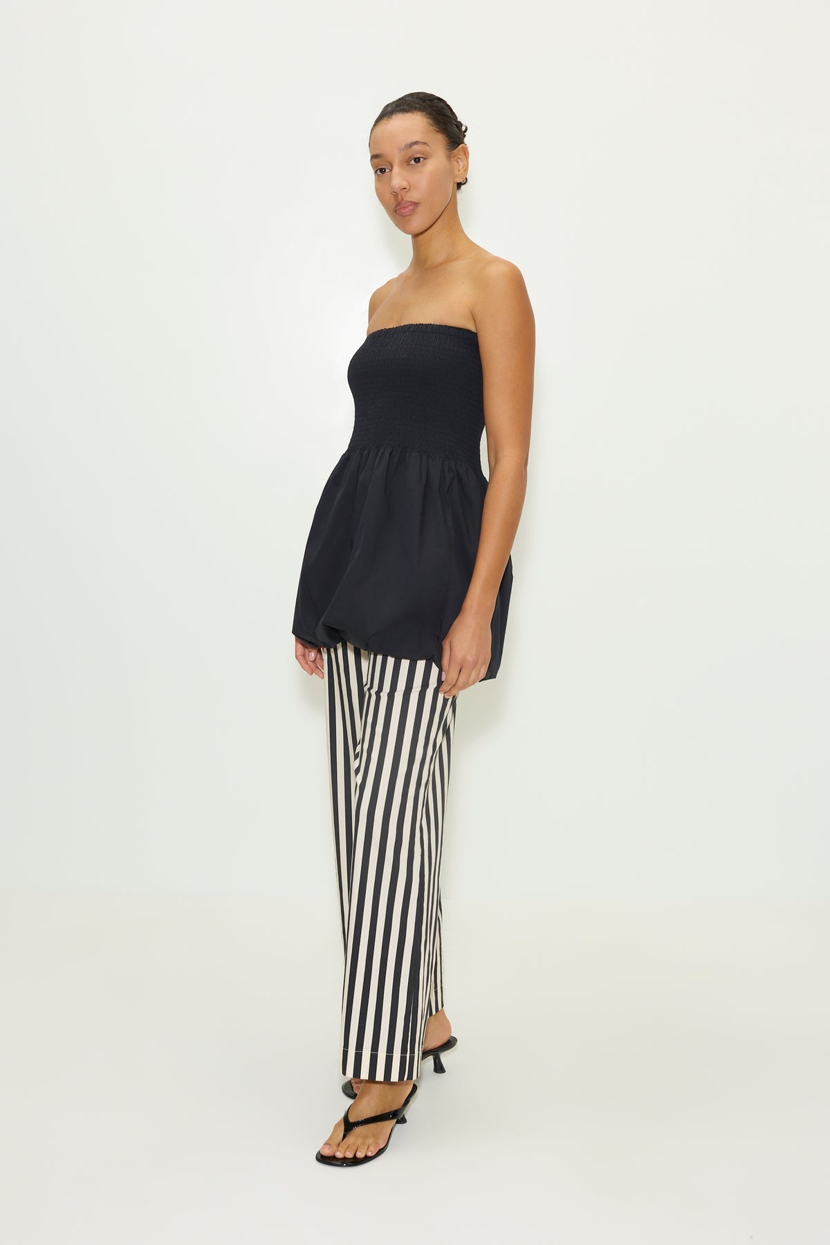 Belle Smocked Dress | Simon Miller BLACK