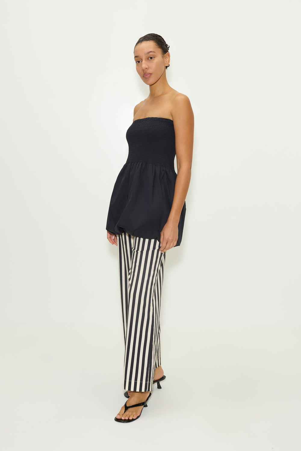 Belle Smocked Dress | Simon Miller BLACK