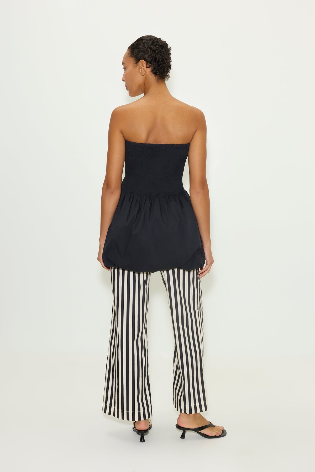 Belle Smocked Dress | Simon Miller BLACK