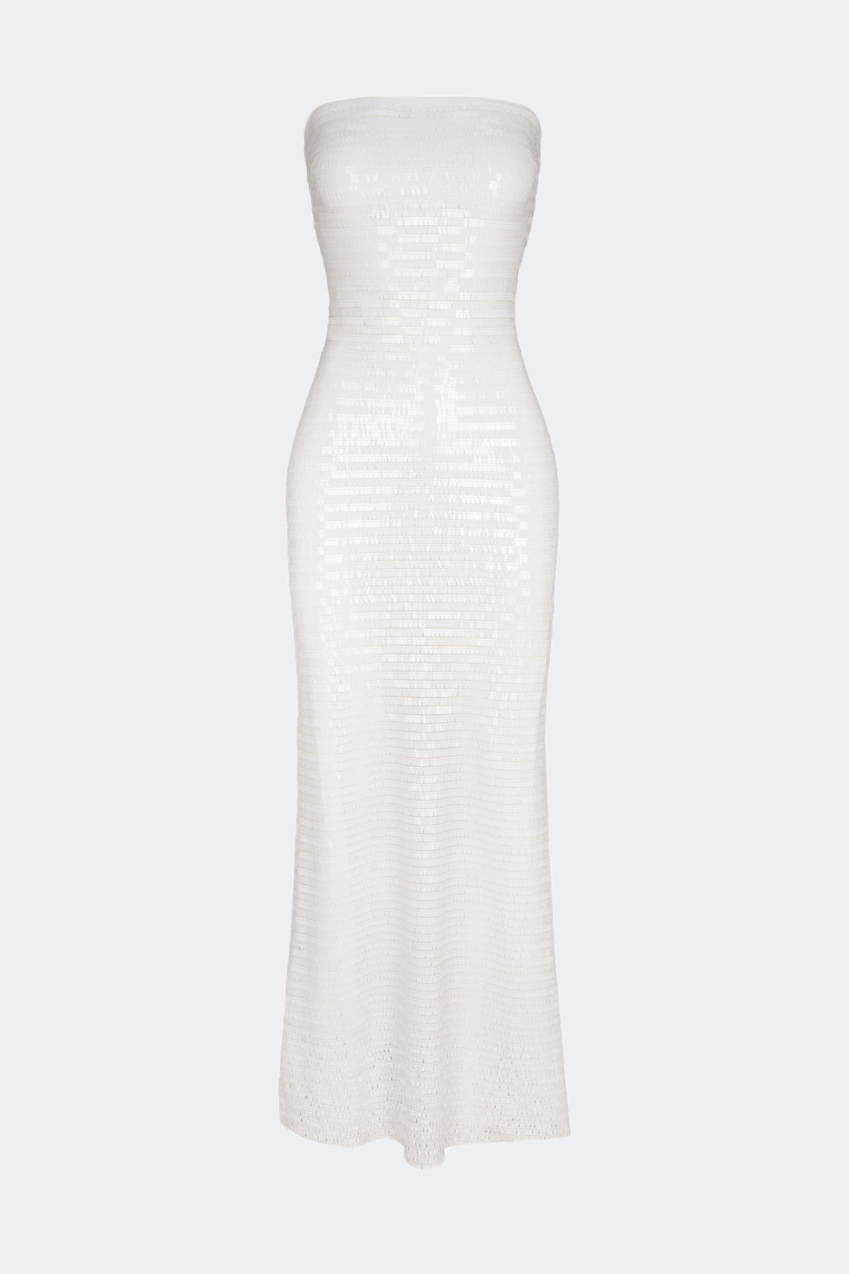 Sculpty Strapless Piano Sequin Dress | SIMONMILLER | Simon Miller MACADAMIA
