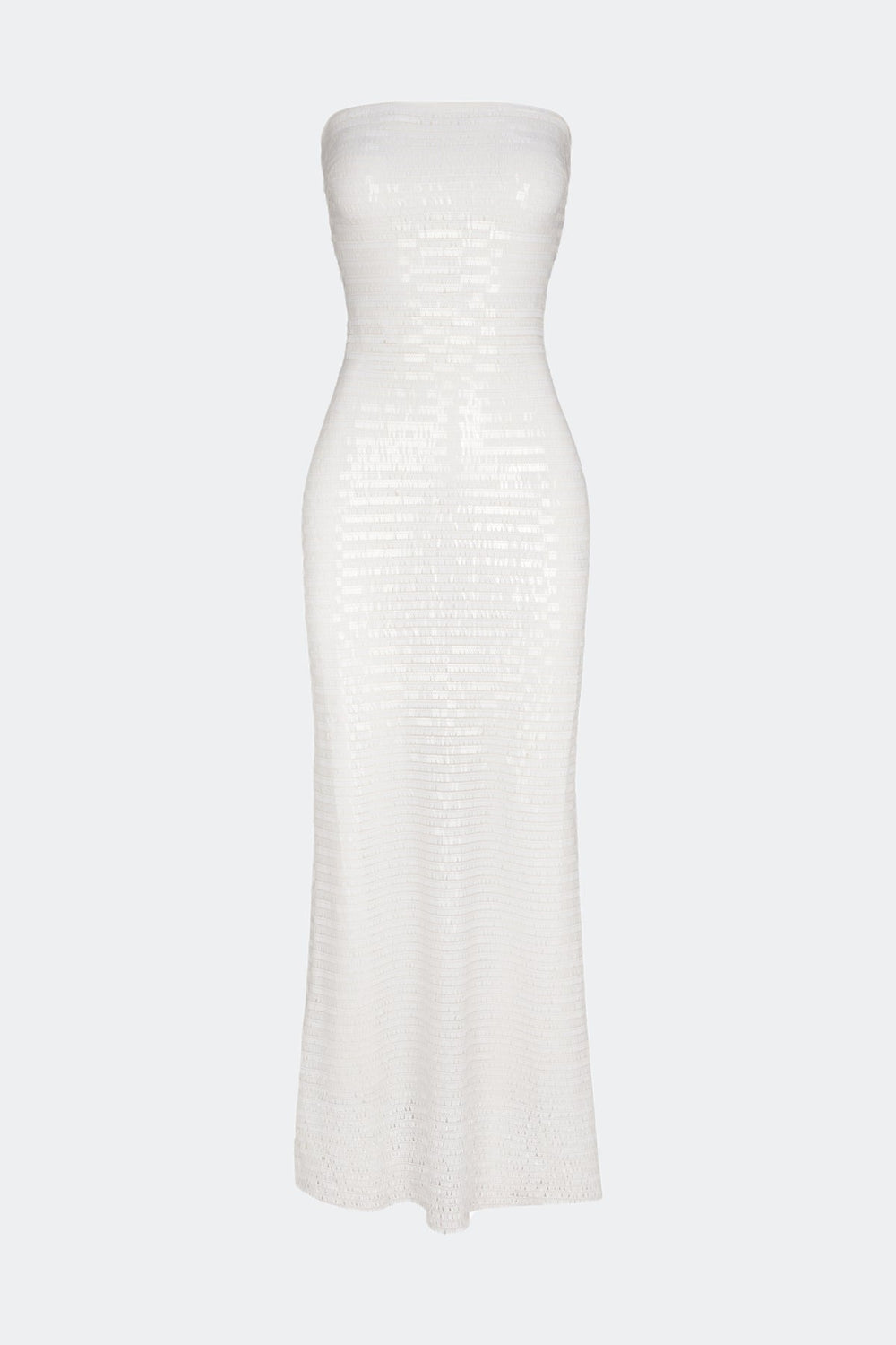 Sculpty Strapless Piano Sequin Dress | SIMONMILLER | Simon Miller MACADAMIA