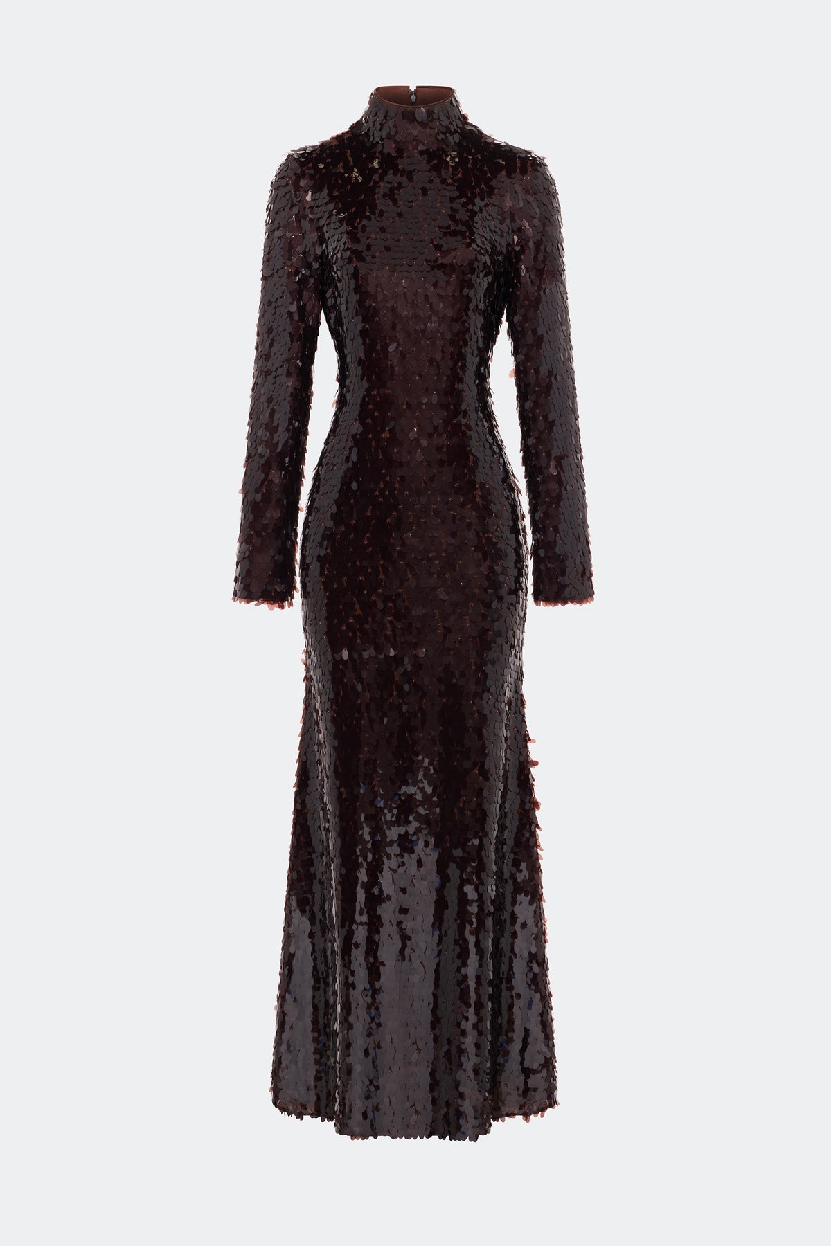 Sculpty Sequin Dress | Simon Miller CHOCO BROWN
