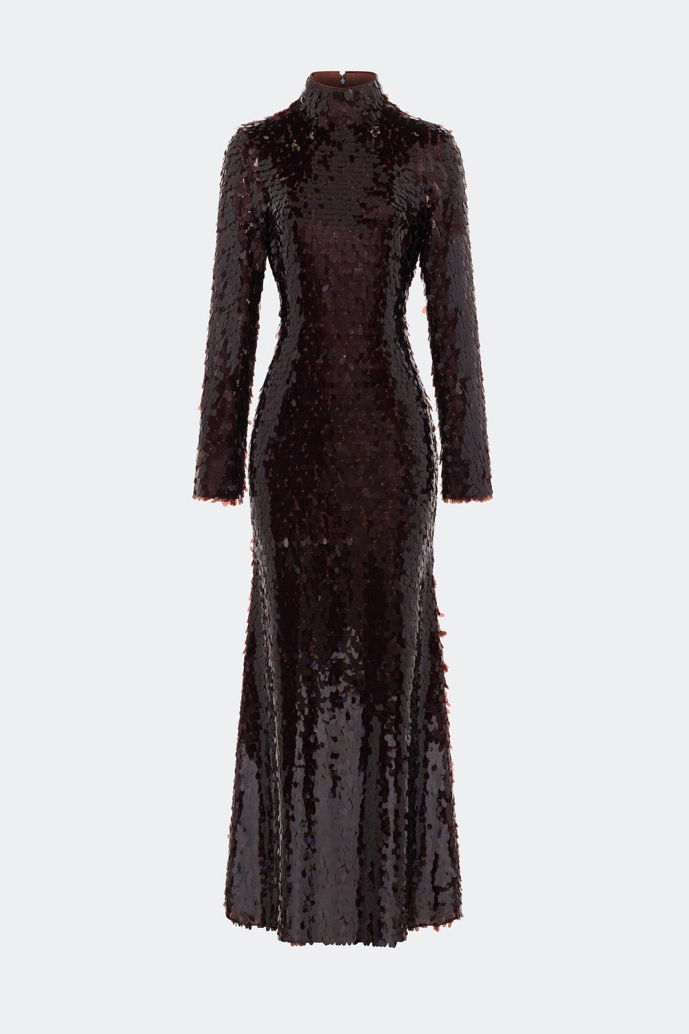 Sculpty Sequin Dress | Simon Miller CHOCO BROWN