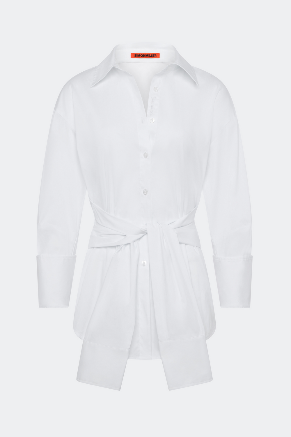 Inna Poplin Top | Simon Miller MACADAMIA