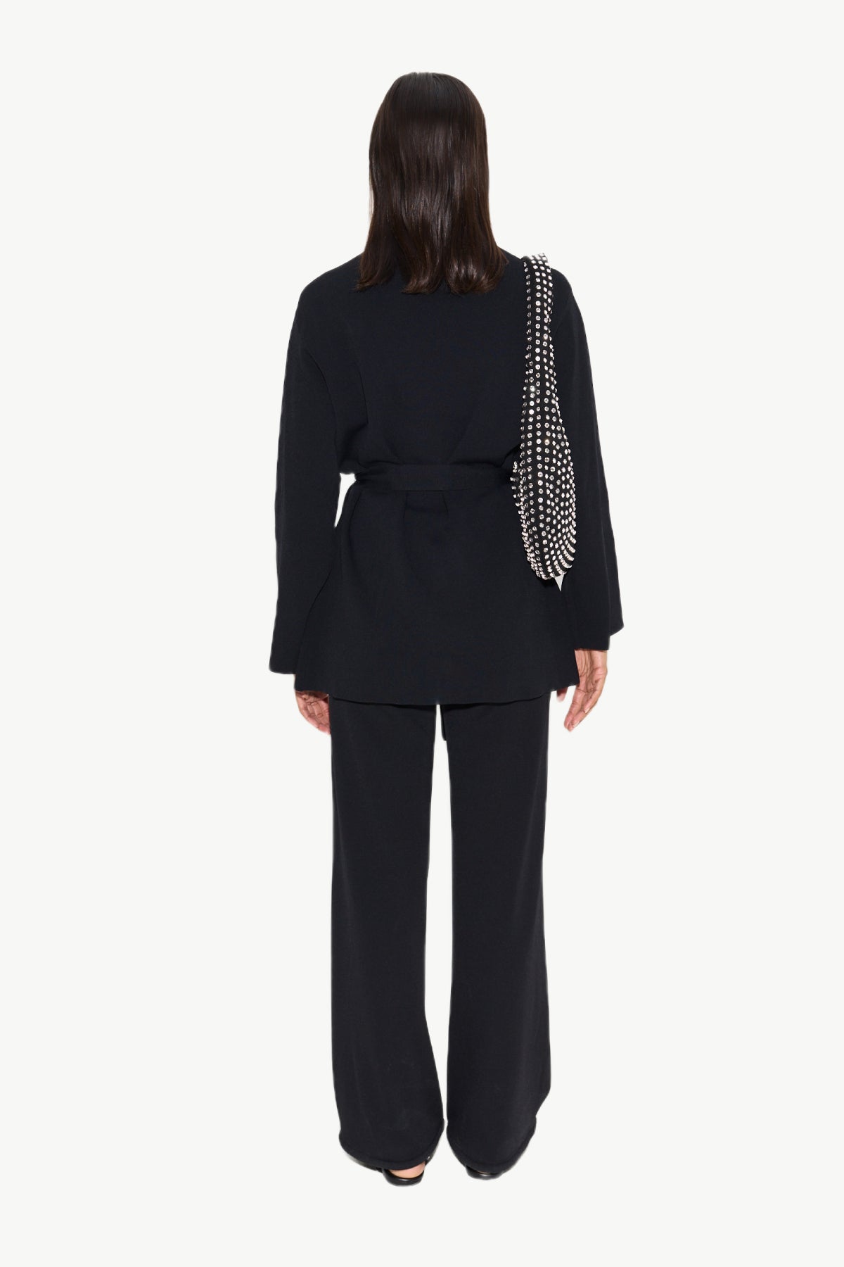 Max Belted Knit Cardigan | Simon Miller BLACK