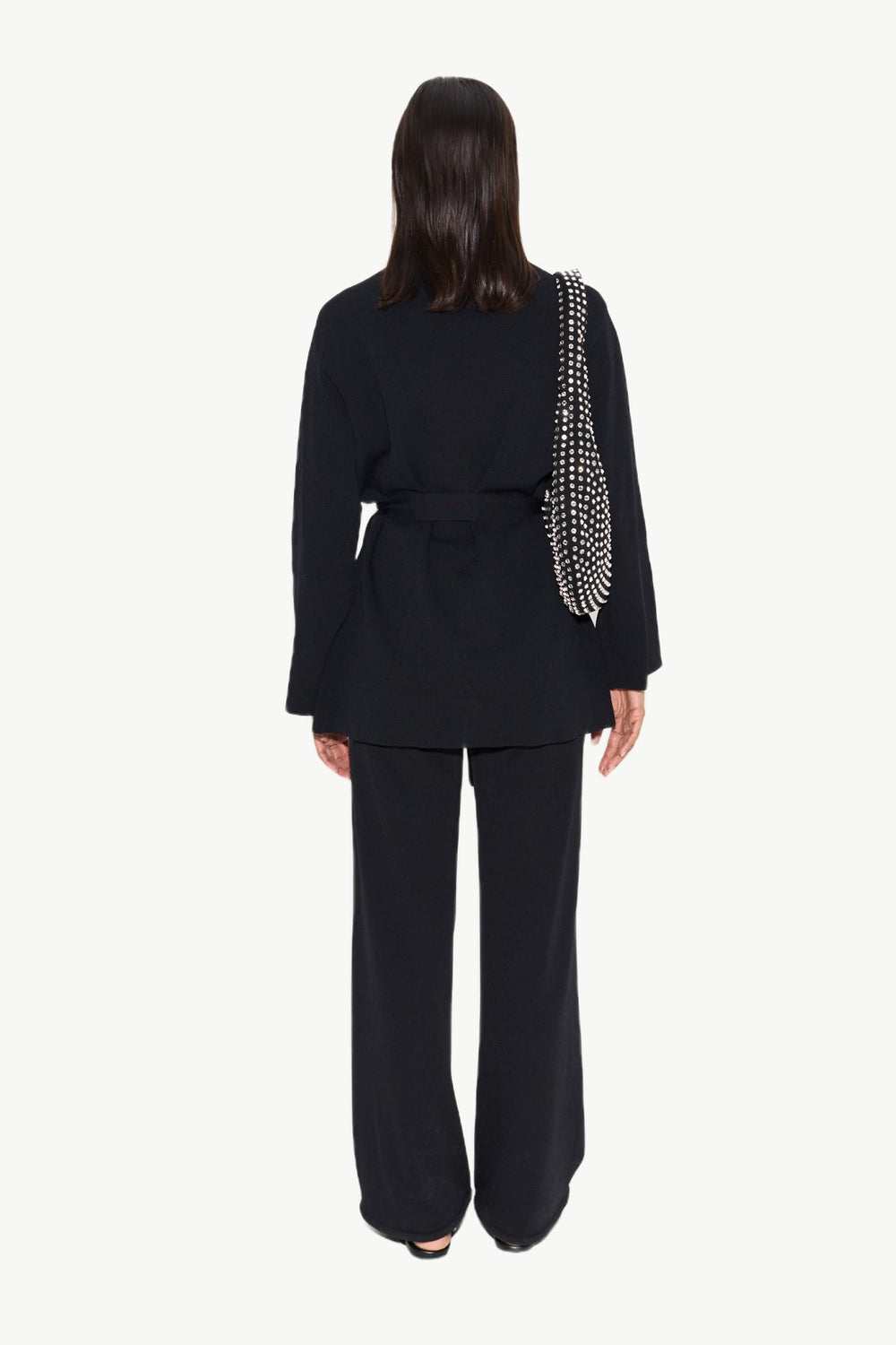 Max Belted Knit Cardigan | Simon Miller BLACK