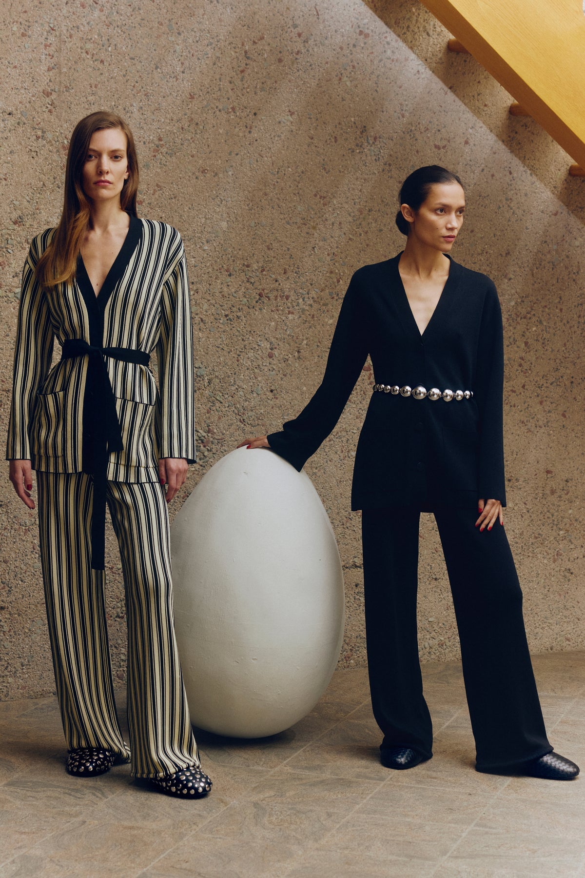 Max Belted Knit Cardigan | Simon Miller BLACK