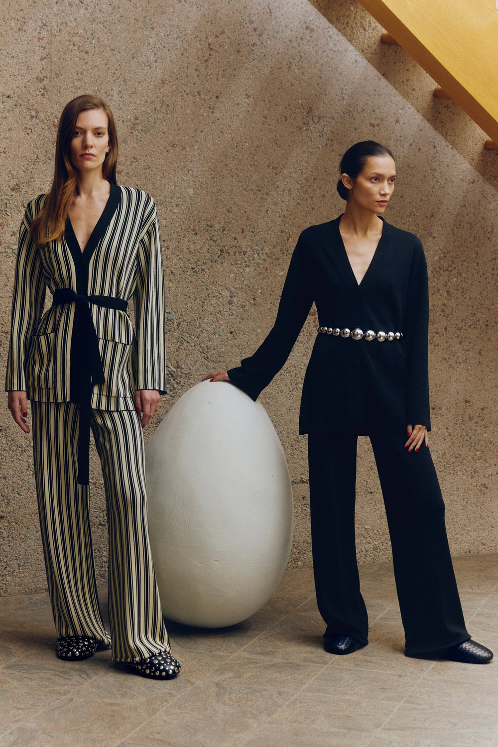 Max Belted Knit Cardigan | Simon Miller BLACK
