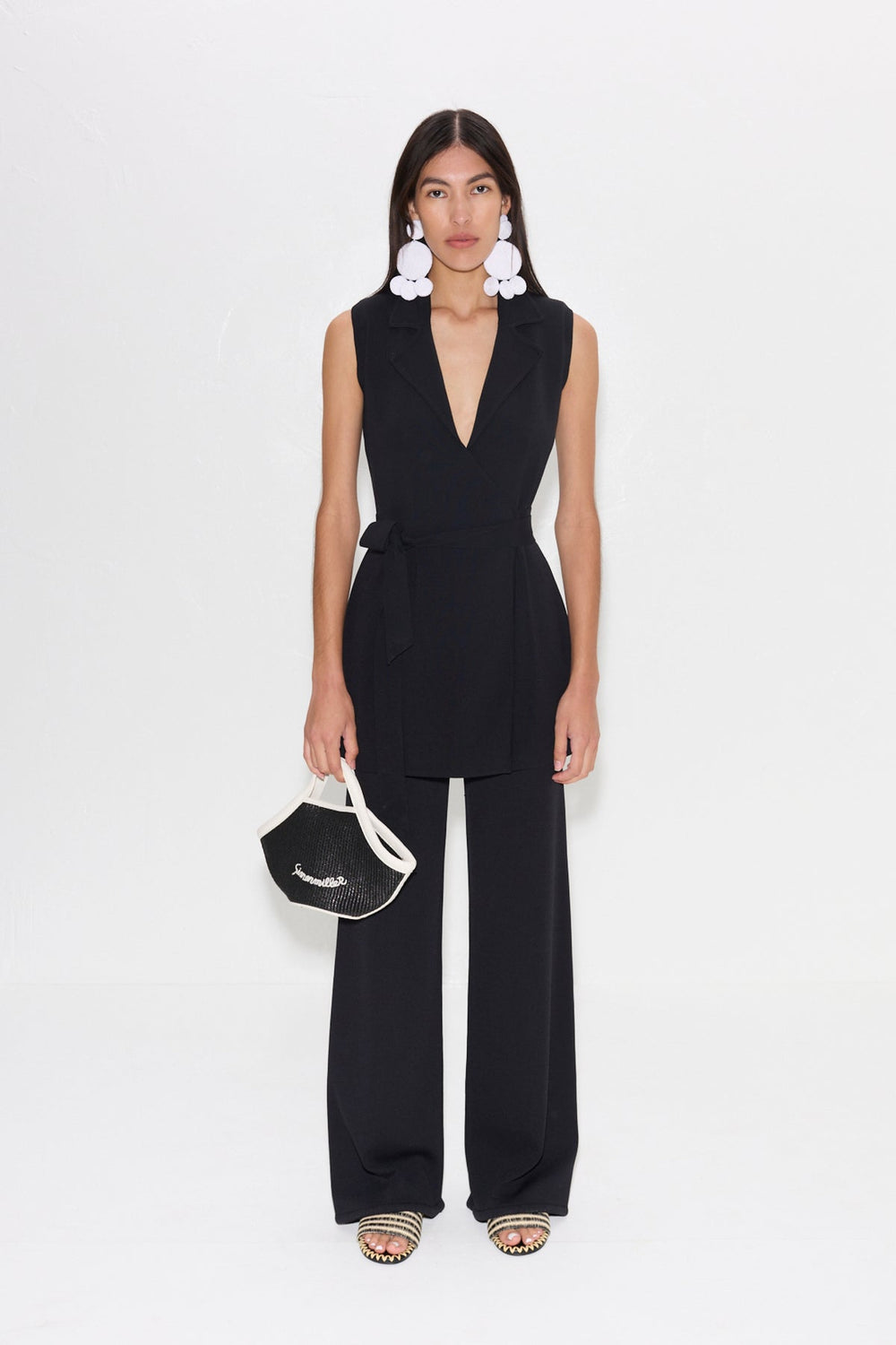 Knits By Jabber Pant | Simon Miller BLACK