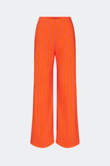 Pia Poplin Pant | Simon Miller HIBISCUS/TANGERINE STRIPE