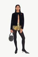 Fleur Metallic Shorts | Simon Miller STAR GOLD