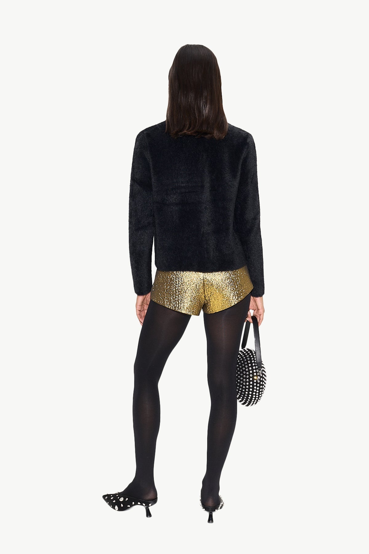 Fleur Metallic Shorts | Simon Miller STAR GOLD