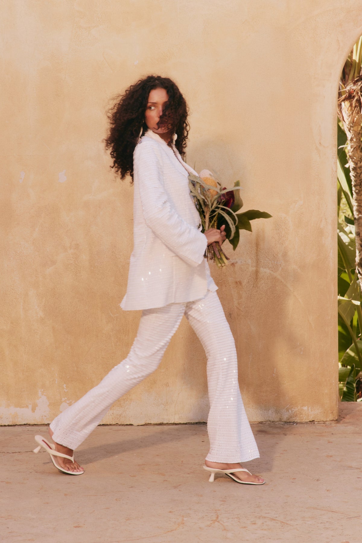 Robo Sequin Pant | Simon Miller MACADAMIA