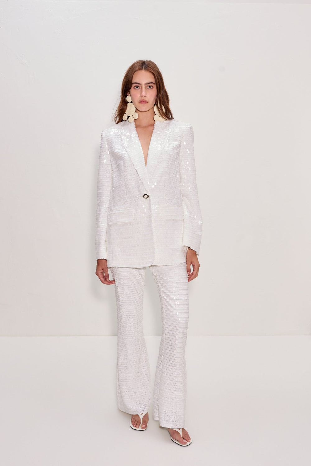 Robo Sequin Pant | Simon Miller MACADAMIA