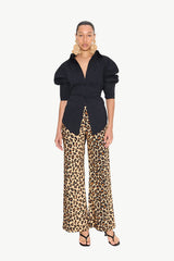 Pia Poplin Pant | Simon Miller CHEETAH