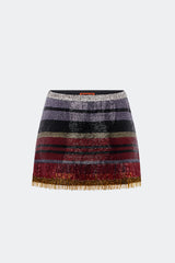 Inessa Crystal Beaded Skirt | Simon Miller Jewel Multi