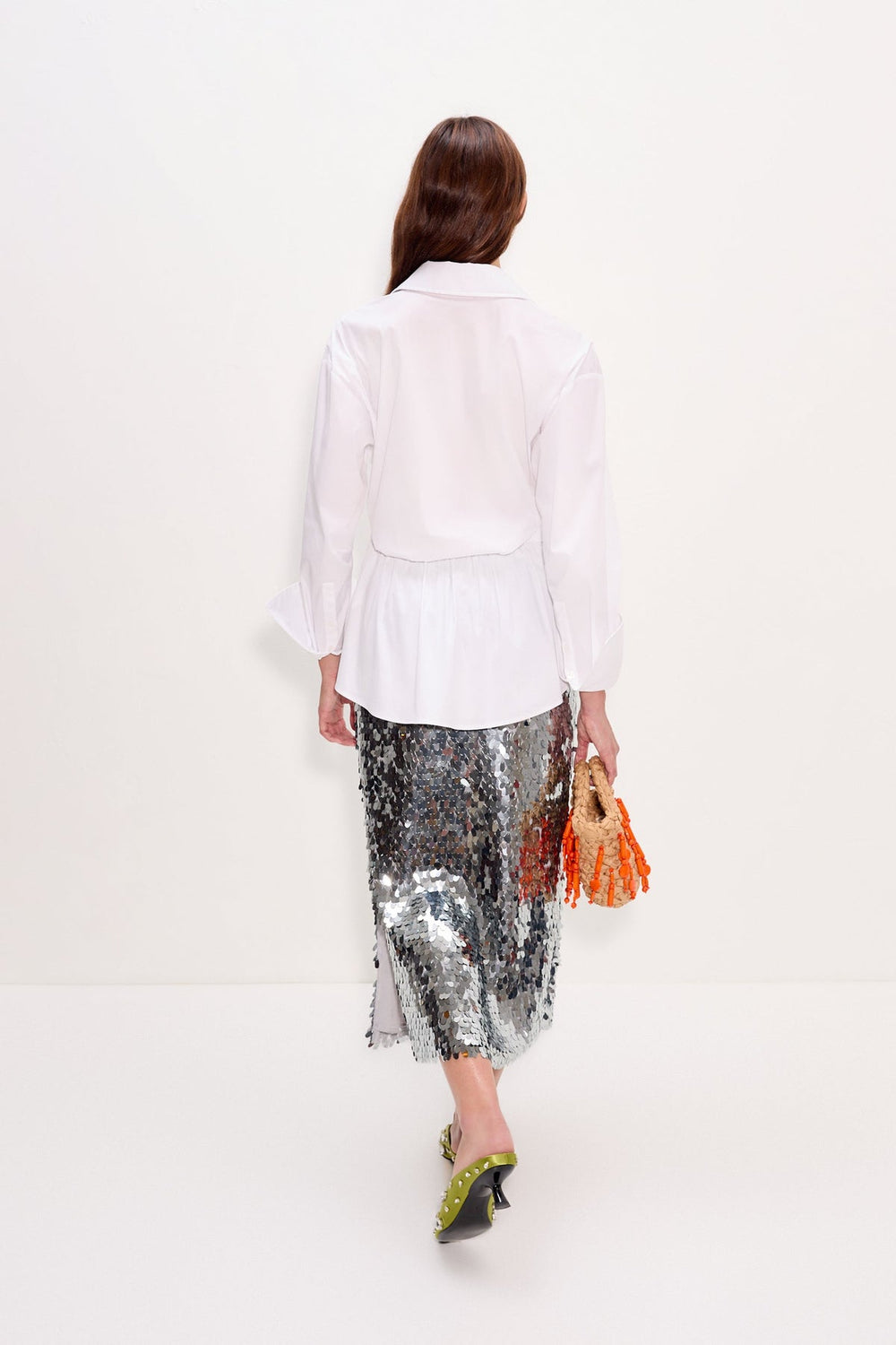 Mia Sequin Skirt | Simon Miller Satelitte Silver