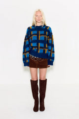 Twiggy Corduroy Mini Skirt | Simon Miller CHOCO BROWN