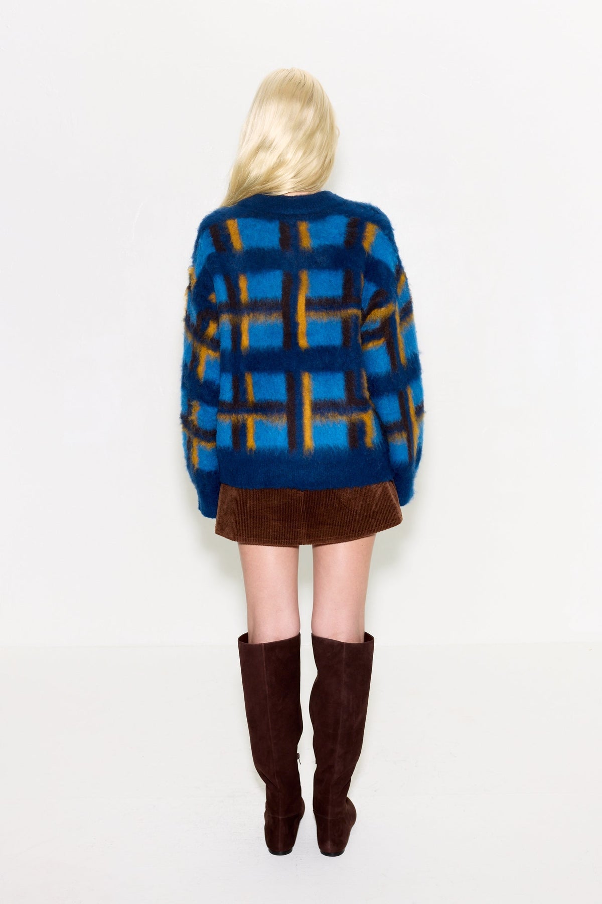 Twiggy Corduroy Mini Skirt | Simon Miller CHOCO BROWN